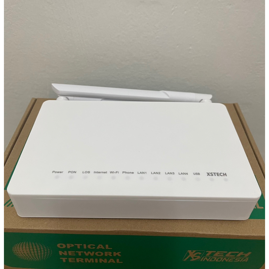 Jual ONT MODEM XPON XSF609 [POSTEL] JOSS FULLSET (unit+adaptor+box ...