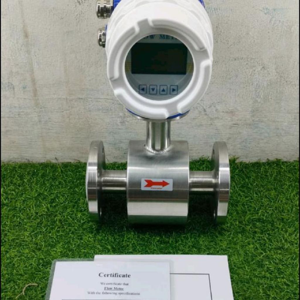 Jual FLow Meter Electromagnetic SS304 DN25 Flowmeter Size 1" Inch ...