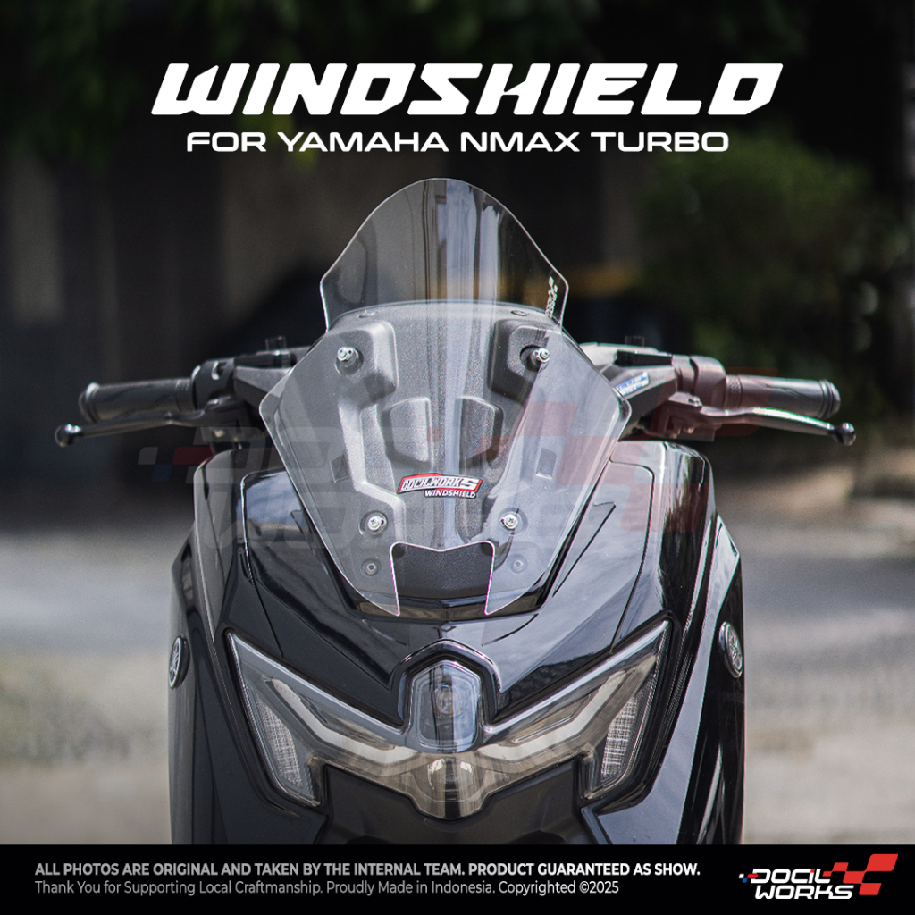 Jual Docilworks - Visor Windshield NMAX V2 POLOS NMAX TURBO NEO NEO S ...