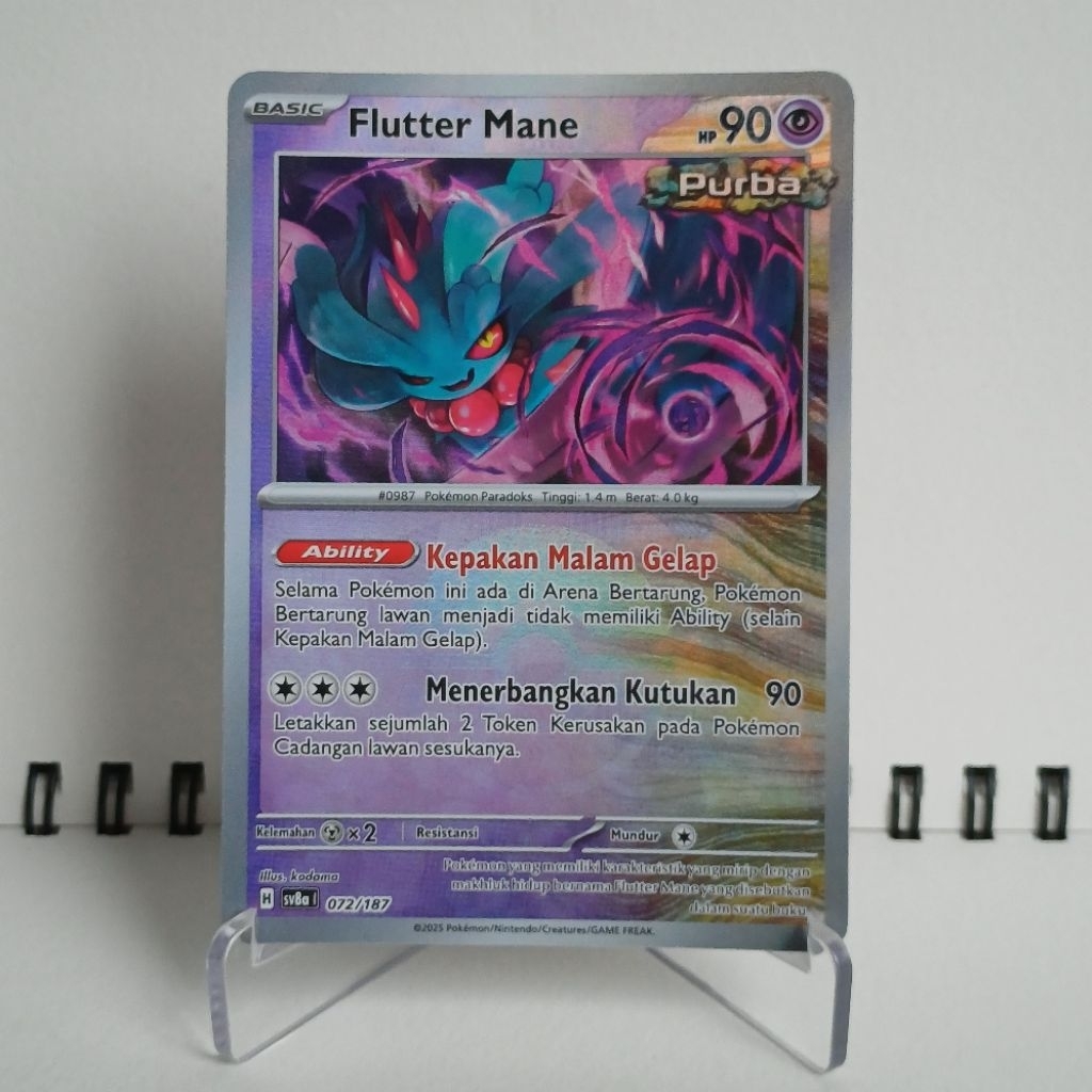 Jual Flutter Mane Purba - Kartu Pokemon TCG Indonesia - Scarlet ...