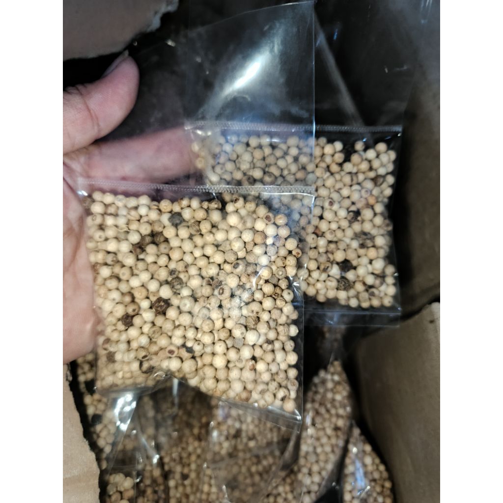Jual Lada Putih/Merica/Sahang Super Kemasan 100 Gram | Shopee Indonesia