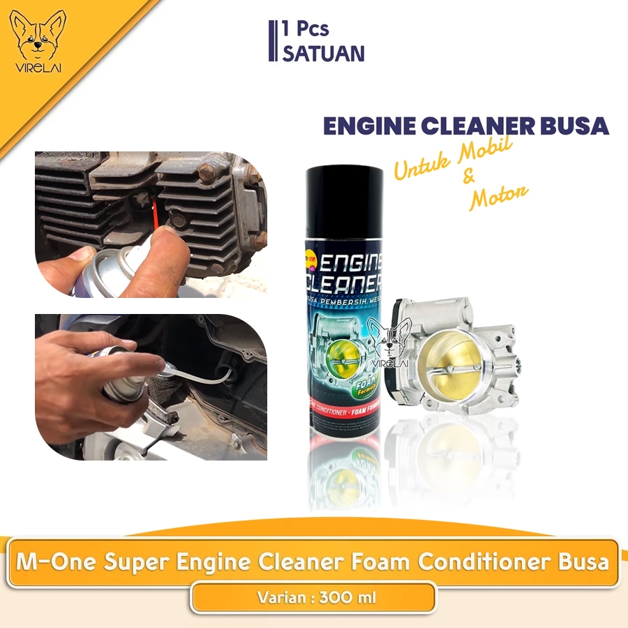 Jual [300 ml] Super Engine Busa / Throttle Body / Foam Conditioner ...