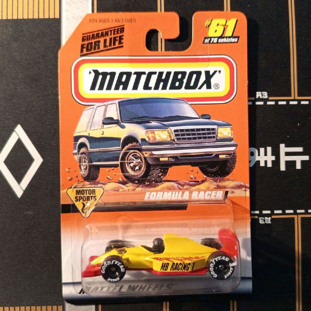 Jual Matchbox Motorsports Formula Racer classic F1 racer | Shopee Indonesia