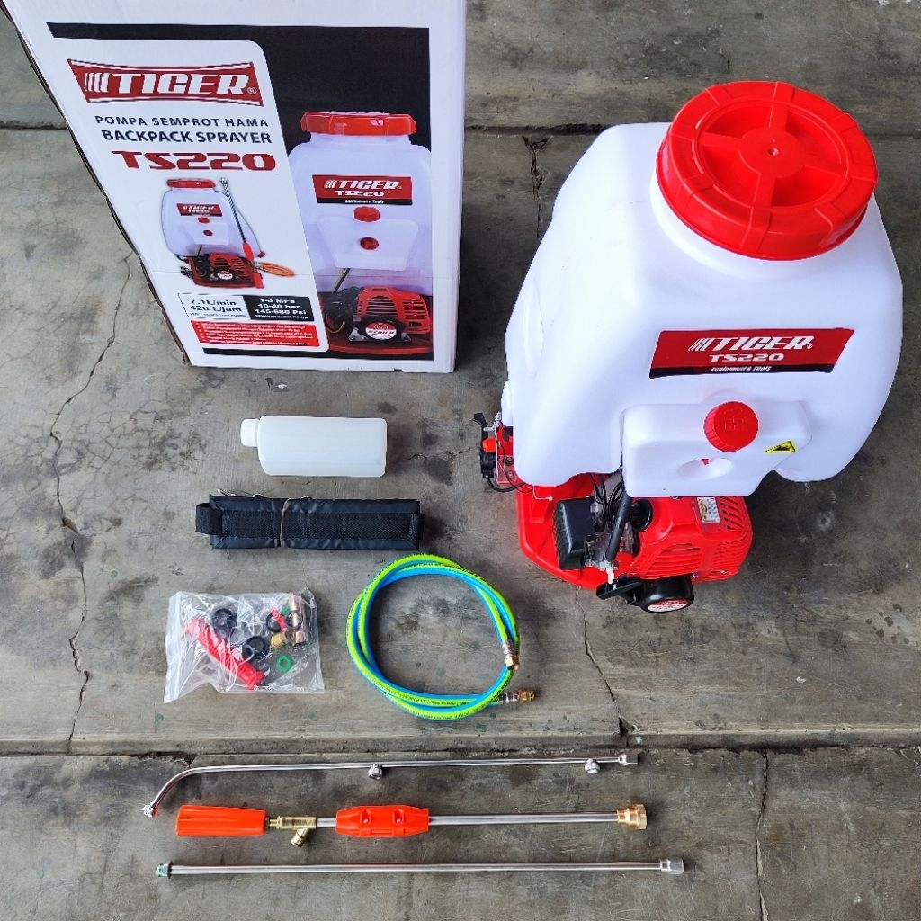 Jual Tiger 20 Liter TS220 TS 220 Mesin Knapsack Power Sprayer Semprot ...