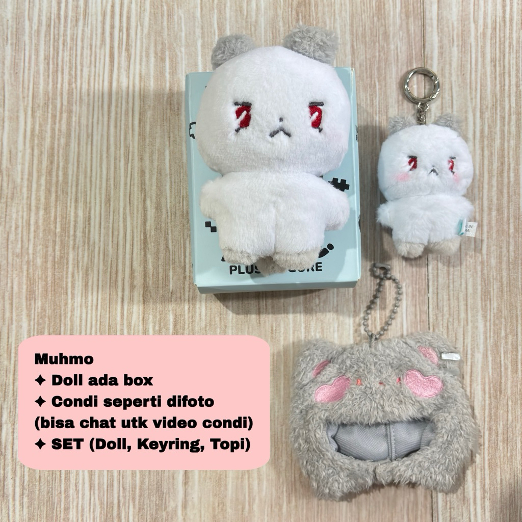 Jual [READY] PLAVE Official MMMM Figure Doll Keyring Cap Topi