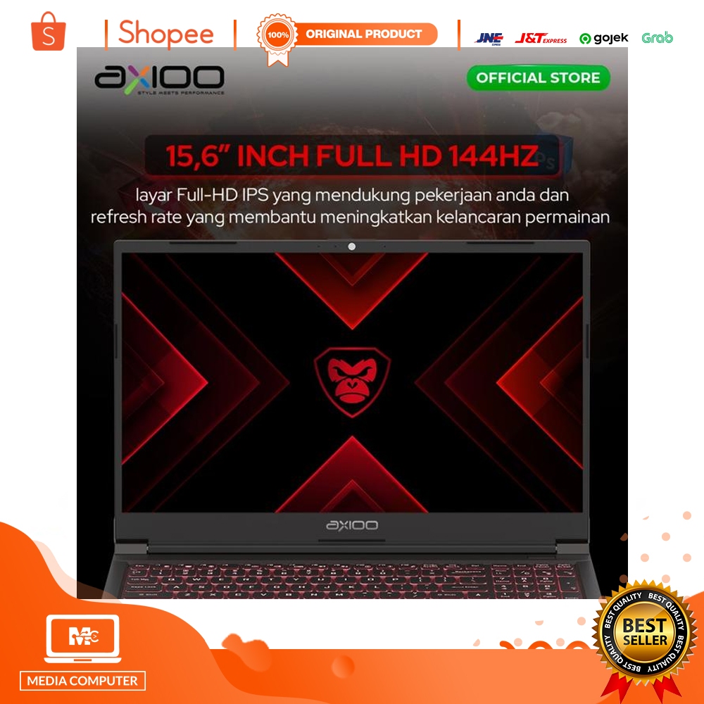 Jual AXIOO PONGO 735 Core i7 13620H 16GB 512GB 3050 DDR6 15.6