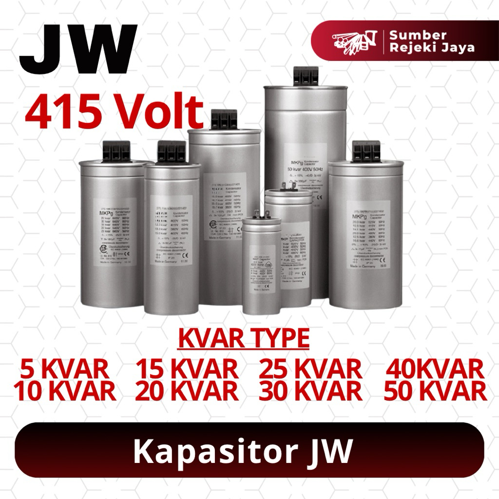 Kapasitor Bank 3P 5 10 15 20 25 30 40 50 KVAR 415V | Power Capasitor