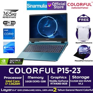 Laptop COLORFUL EVOL P15-23 - Pine Blue