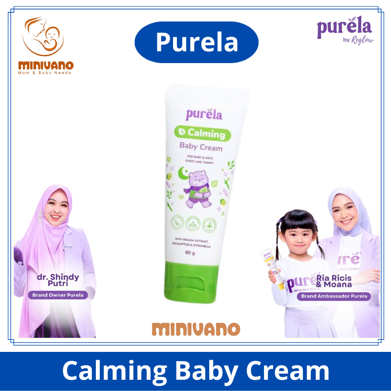 Jual Purela Calming Baby Cream - Natural Organic Ingredients - Bantu ...