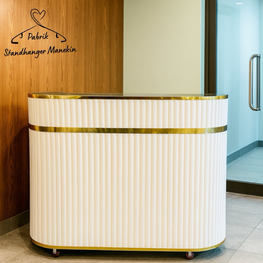 Jual Rak Meja Kasir | meja resepsionis hotel | meja custome terlaris ...