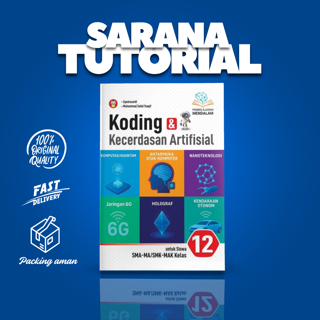 Jual Sarana Tutorial - Buku Koding & Kecerdasan Artifisial untuk Siswa ...