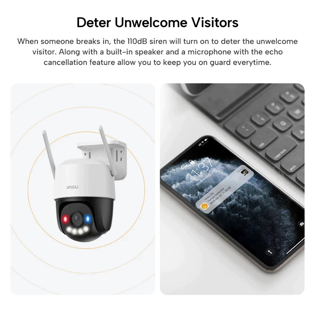 IMOU Cruiser SC 3MP / 5MP Smart IP Camera CCTV Wi-Fi Outdoor Two-way Talk | Wireless IP Camera