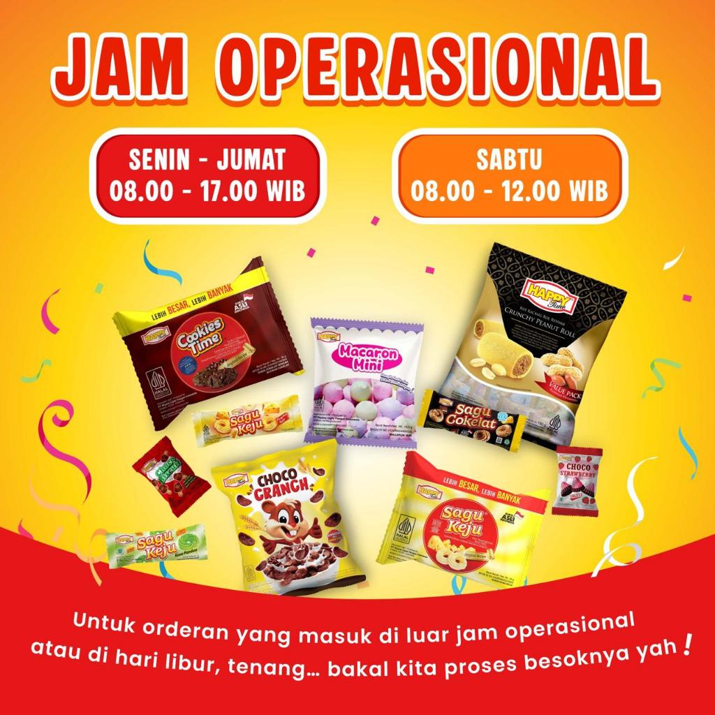 Jual HAPPY TIME - Sagu Pandan Mini Snack Kue Kering Pack (Isi 20 Pcs ...