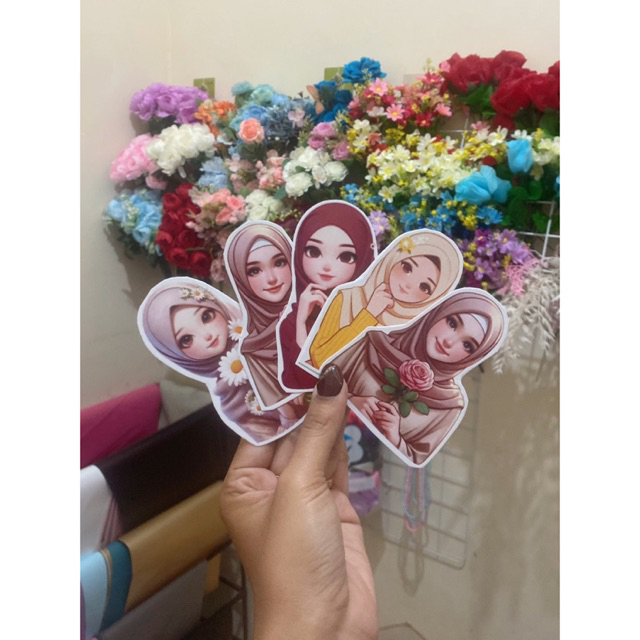 Jual Topper Hijab / Topper Buket / Topper Hari Guru | Shopee Indonesia
