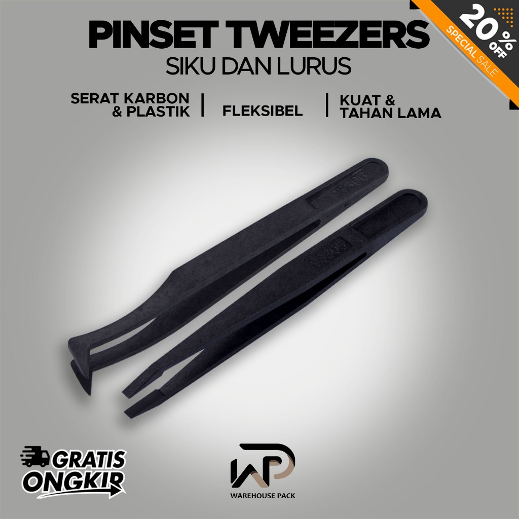 Jual Pinset | Pinset Plastic Tweezers | Pinset Lurus | Pinset Lengkung ...