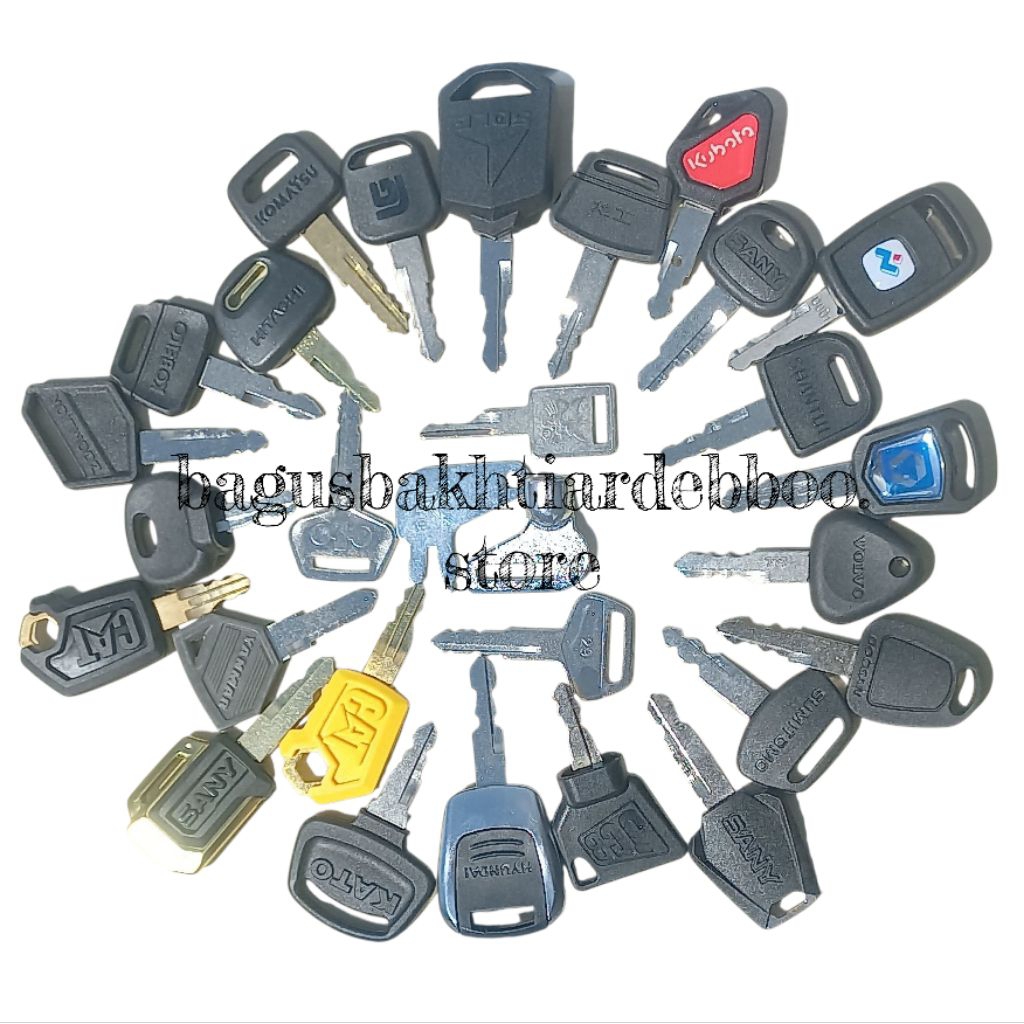 Jual Kunci Master Key Komatsu Caterpilar Sany Hitachi Kobelco Liebherr ...