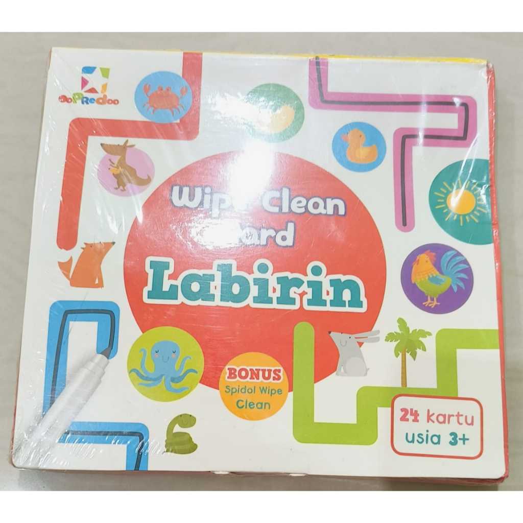 Jual Wipe Clean Card Labirin | Shopee Indonesia