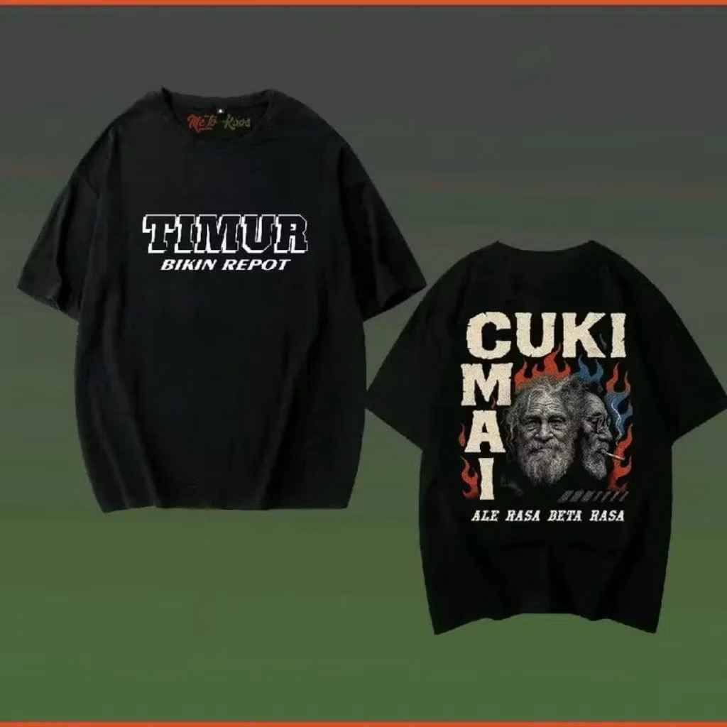 Jual Kaos Cukin Mai Timur Ale Ras Beta Rasa / Baju Distro Cukin Mai ...