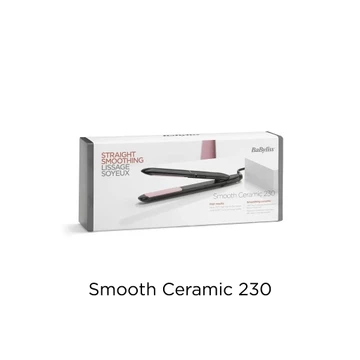 BaByliss Smooth Ceramic 230 Straightener BLST241E Catokan Rambut Lurus