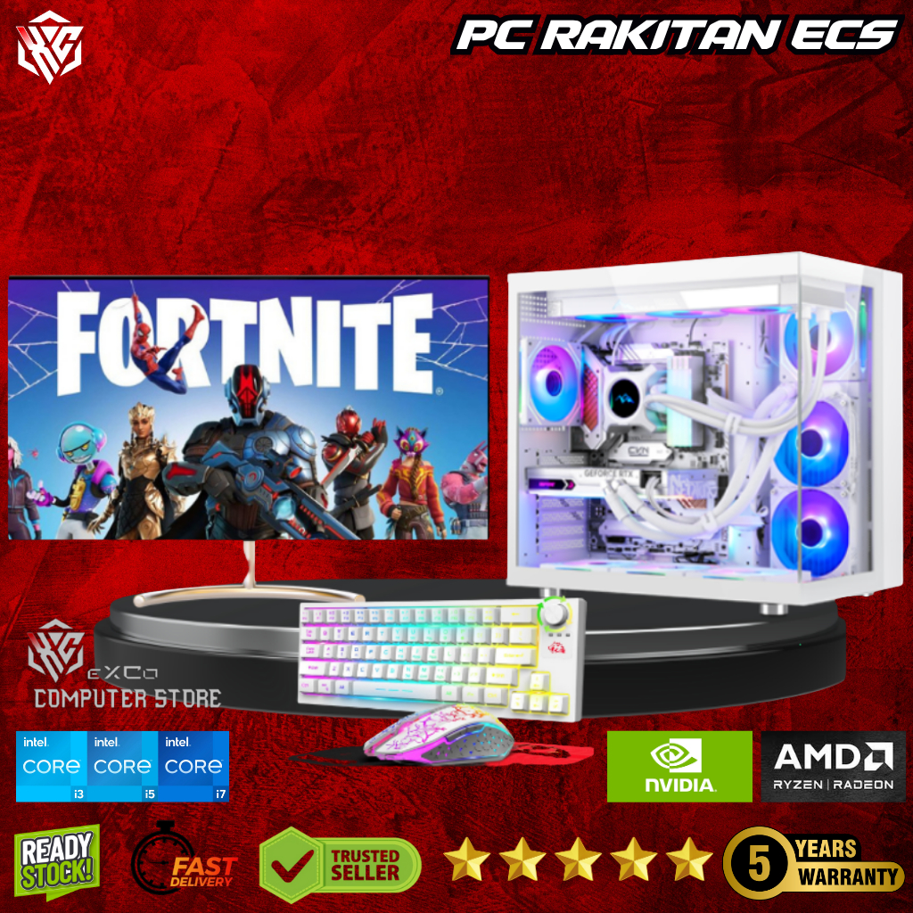 Jual ECS Performance - Fullset PC Gaming Core i5 12400F I 32GB I VGA ...