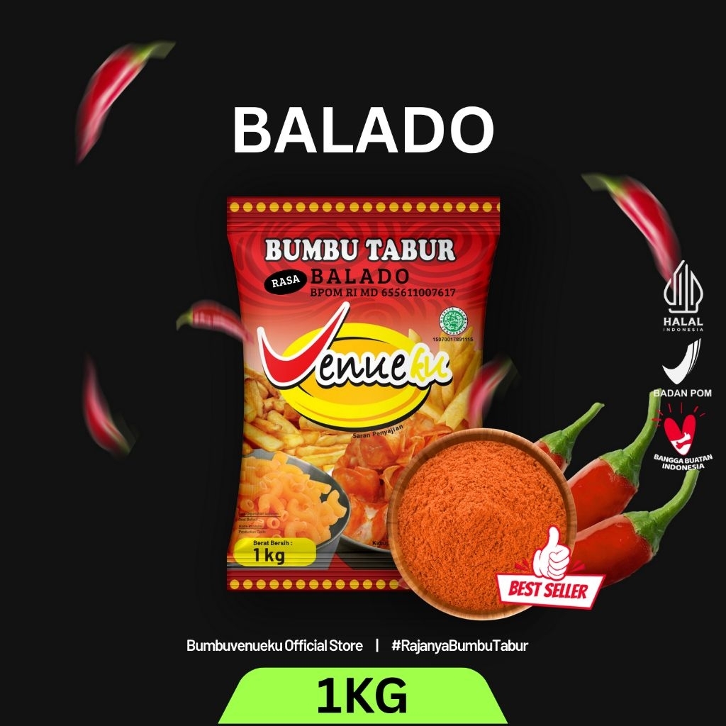 Jual Bumbu tabur Balado 1kg | Shopee Indonesia