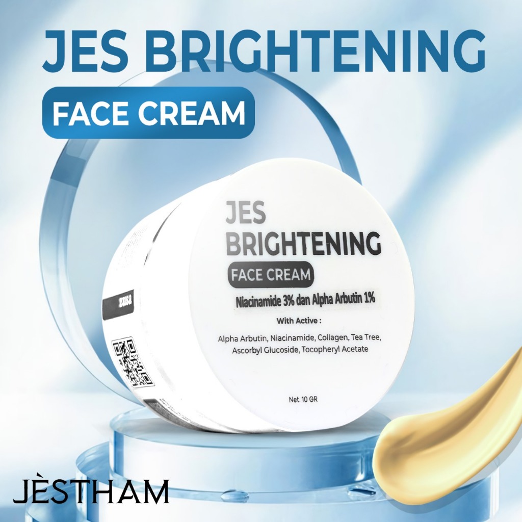 Jual Jestham Face Cream Jes Brightening - Perawatan Wajah | Shopee ...