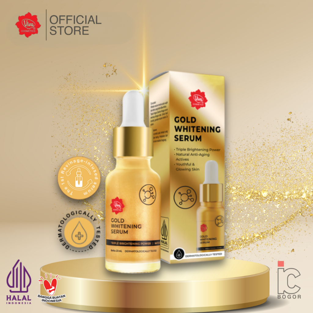 Viva Gold Whitening Serum Triple Brightening 20ml