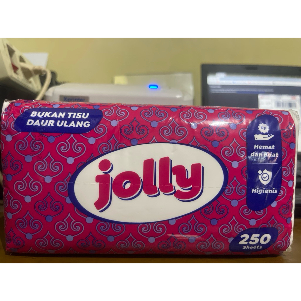 Jual Tissue Jolly 250 Sheet faciall Tissue | Shopee Indonesia