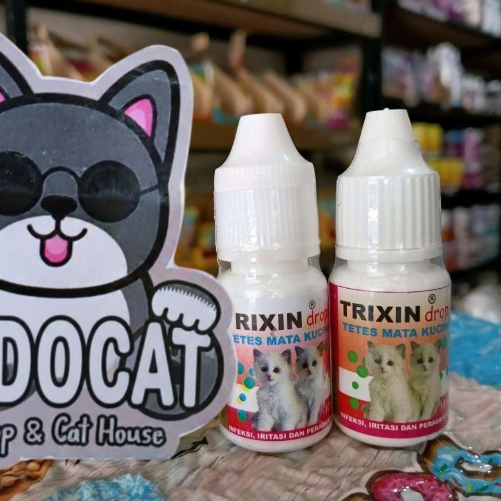 Jual INDOCAT-Trixin 10ml tetes Mata Kucing mengatasi iritasi Radang dan ...