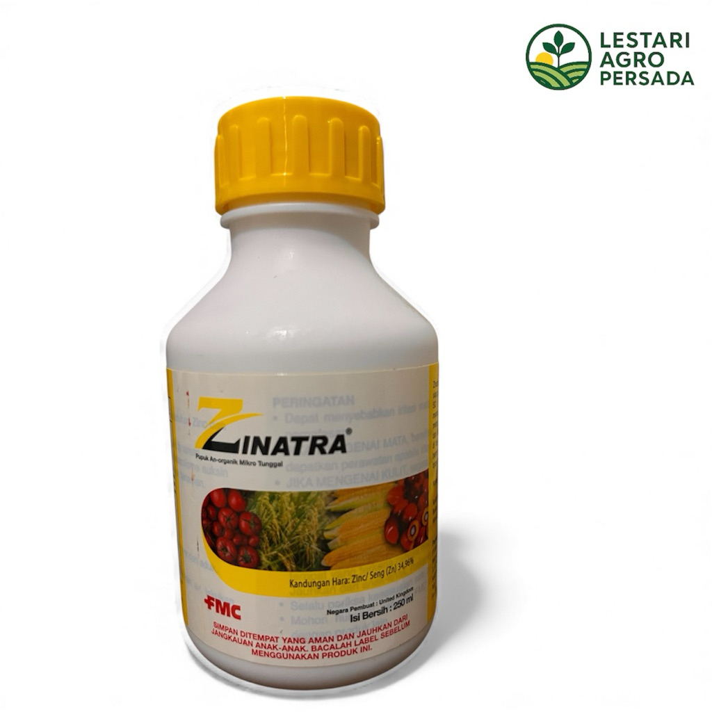 Jual Zinatra 250ml Pupuk Anorganik Mikro Tunggal - Efektif Kendalikan ...