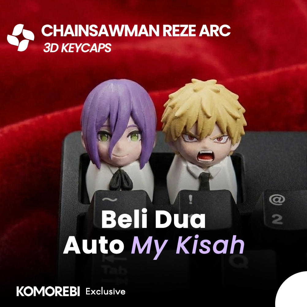 Jual 3D Keycap Keycaps Anime Denji Reze Chainsaw Man Movie Reze Custom ...