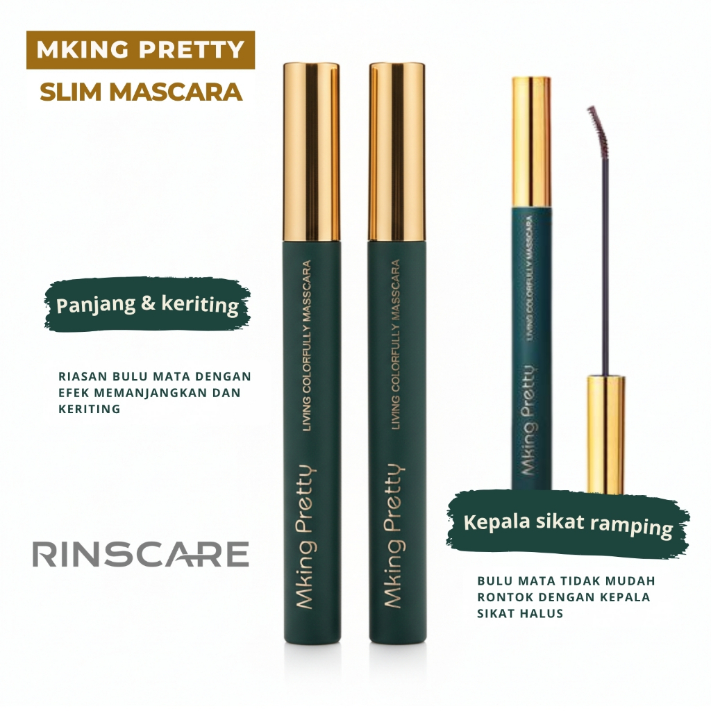 Jual Mking Pretty living colorfully mascara memanjangkan & melentikan ...