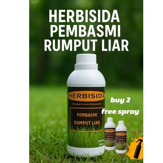 Jual HERBISIDA 500ml - racun rumput mati akar / pembasmi rumput liar ...