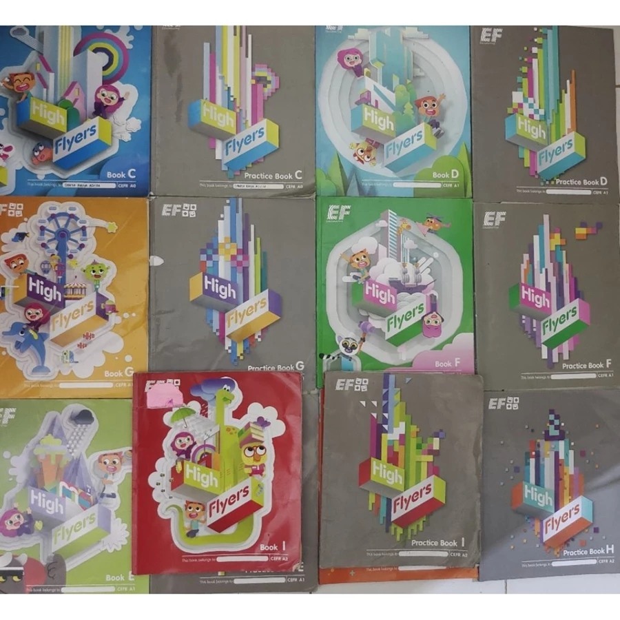 Jual BUKU ORIGINAL BUKU EF HIGH FLYERS BOOK PRACTICE BOOK BUKU ENGLISH ...