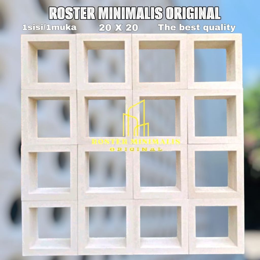 Jual Roster beton minimalis/roster kotak/roster beton/roster minimalis ...