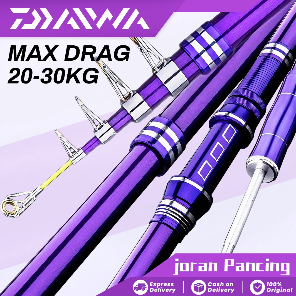 Jual Joran Pancing Carbon Fiber Sea Fishing Rod 2.1M-3.6M/7 Tongkat ...