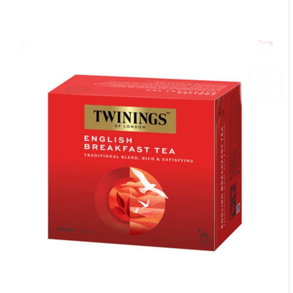 Jual twinings English breakfast tea box 10 x 2 gram | Shopee Indonesia