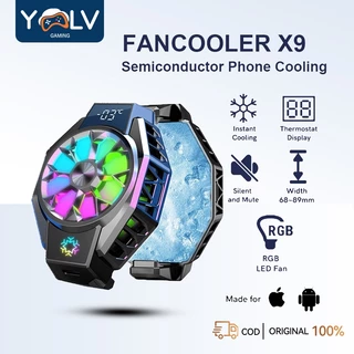 YLV Funcooler HP Fan Cooler Radiator Pendingin HP Cooling Fan Gaming Radiator Adjust Semikonduktor