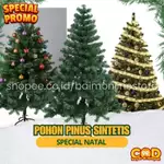 Pohon Natal Portable PVC Mini Premium - 45 cm / 60 cm / 90 cm / 120 cm / 150 cm