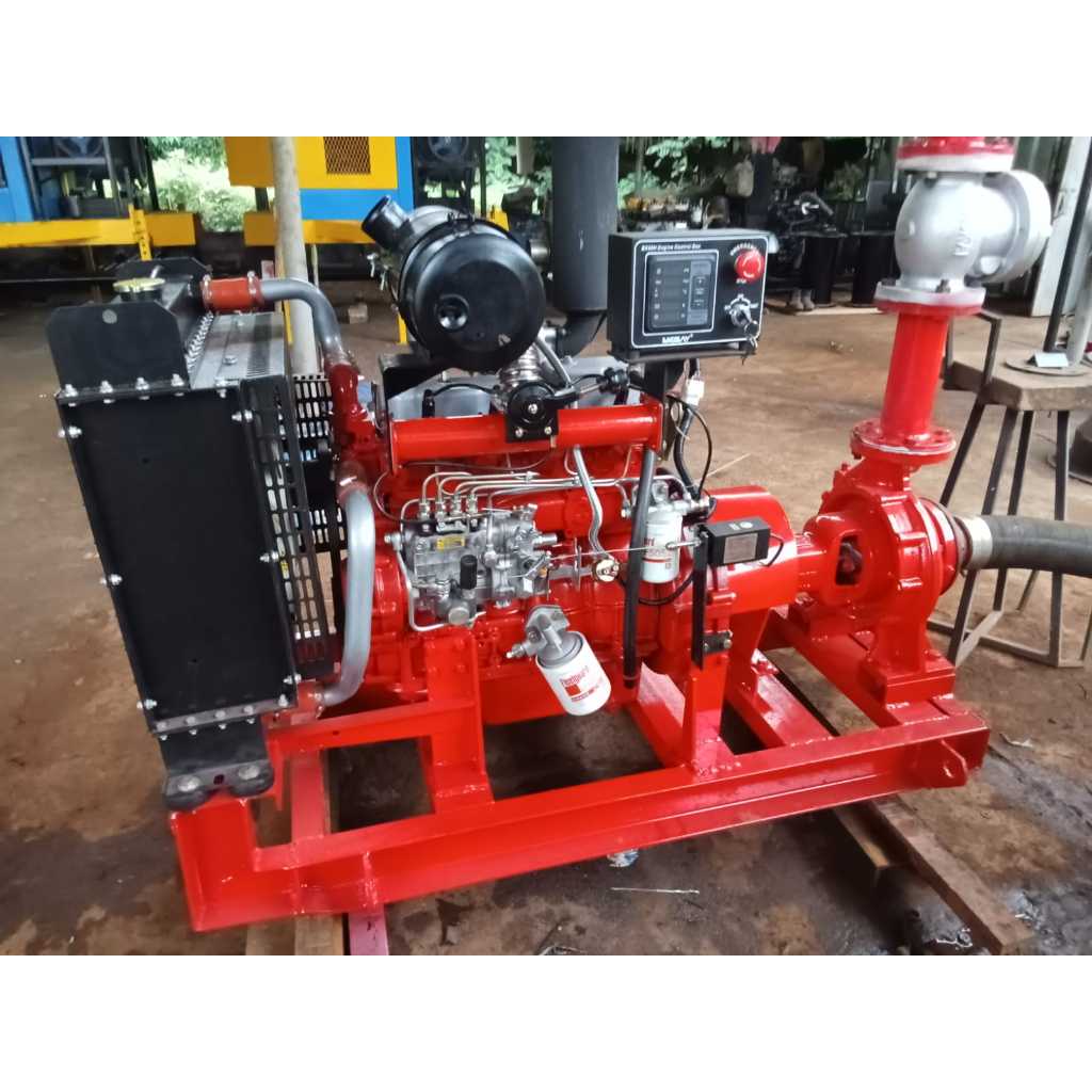 Jual Pompa Hydrant 500gpm Engine Isuzu Jockey Pump Elctric Pump 500gpm ...