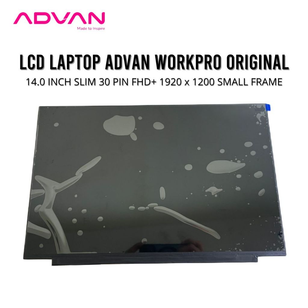 Jual LAYAR LED LCD LAPTOP ADVAN WORKPRO ORIGINAL 14 INCH FHD 30 PIN IPS ...