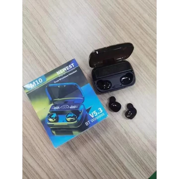 Headset Gaming TWS M10 Bluetooth 5.3 Full Bass