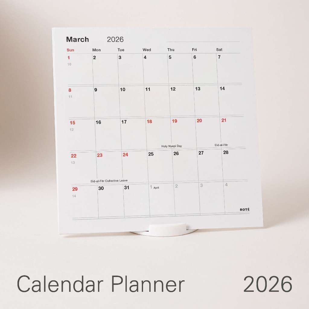 Jual Kalender meja 2026 aesthetic / kalender duduk 2026 / kalender ...