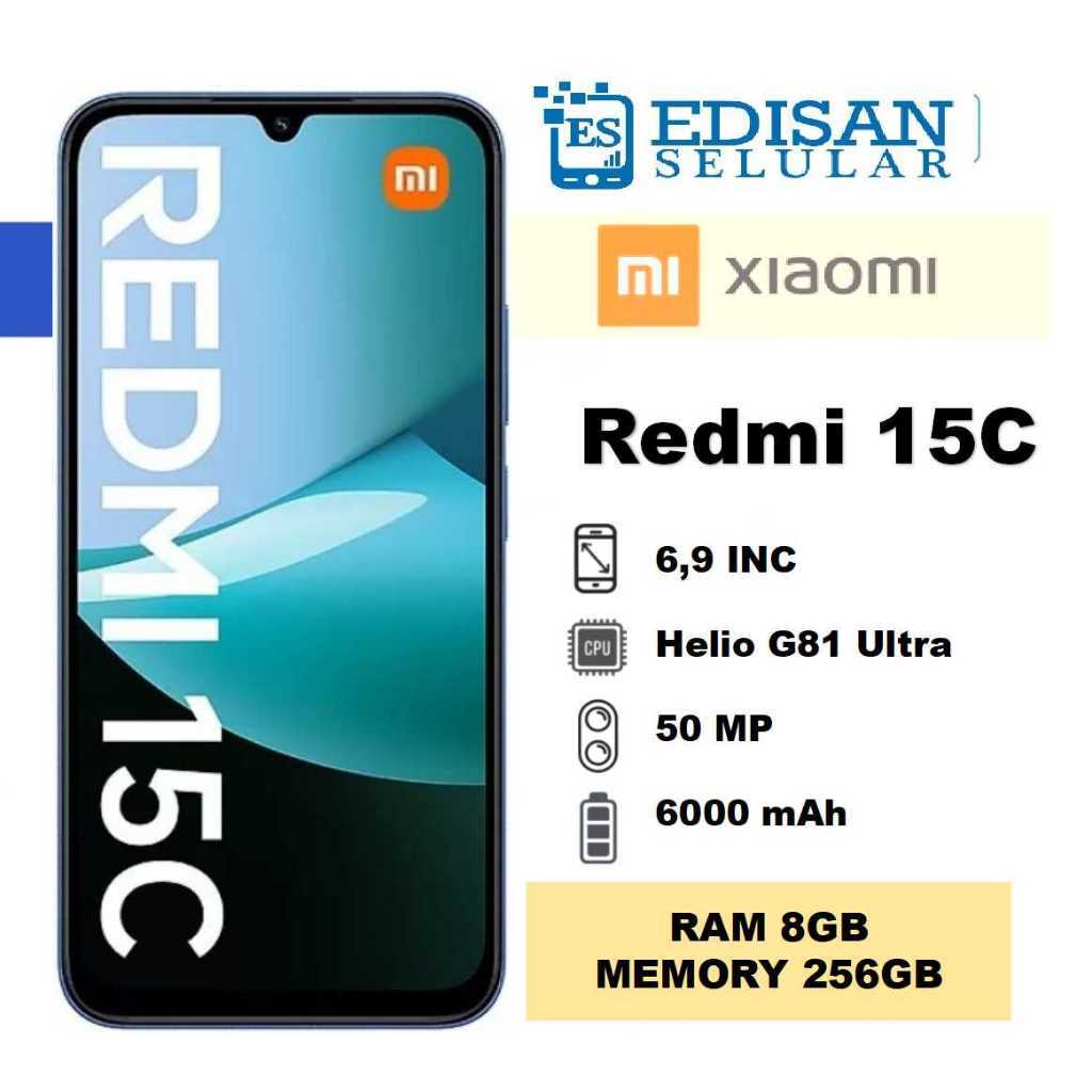 XIAOMI REDMI 15C (6/128GB) & (8/256GB) GARANSI RESMI