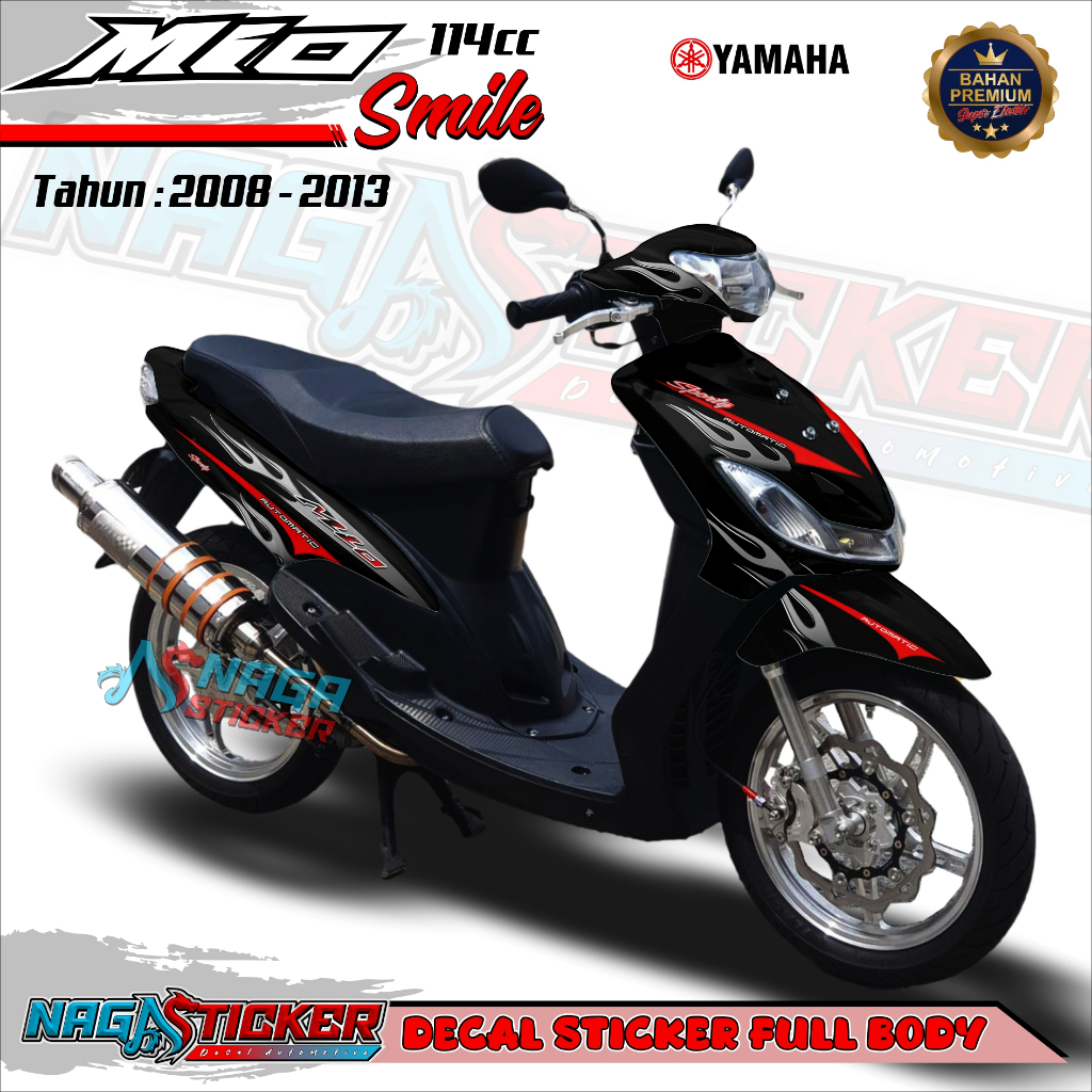 Jual Decal Sticker Full Body YAMAHA Mio Smile / Garnis Variasi API ...