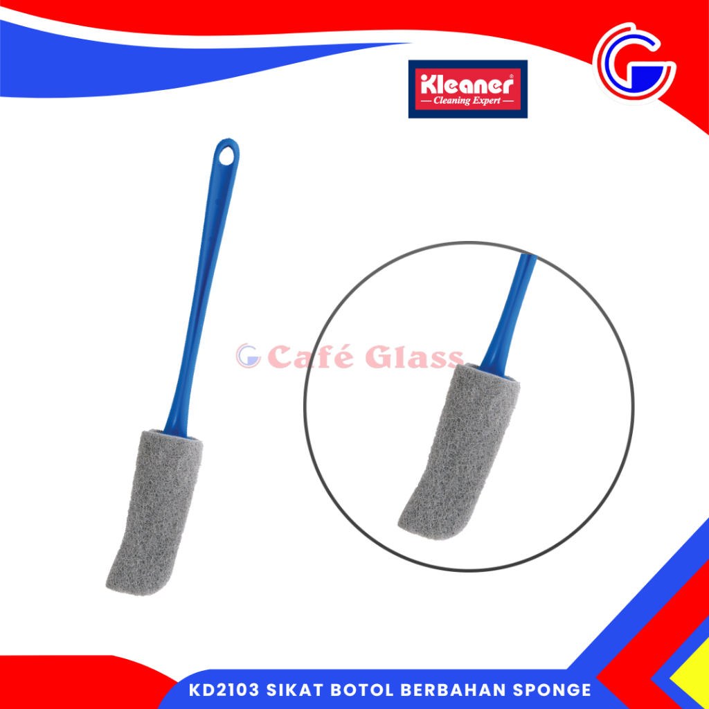 Sikat Termos Spons - Sikat Botol Minum Anti Gores - Bottle Brush Sponge Multifungsi Kd2103 Kleaner