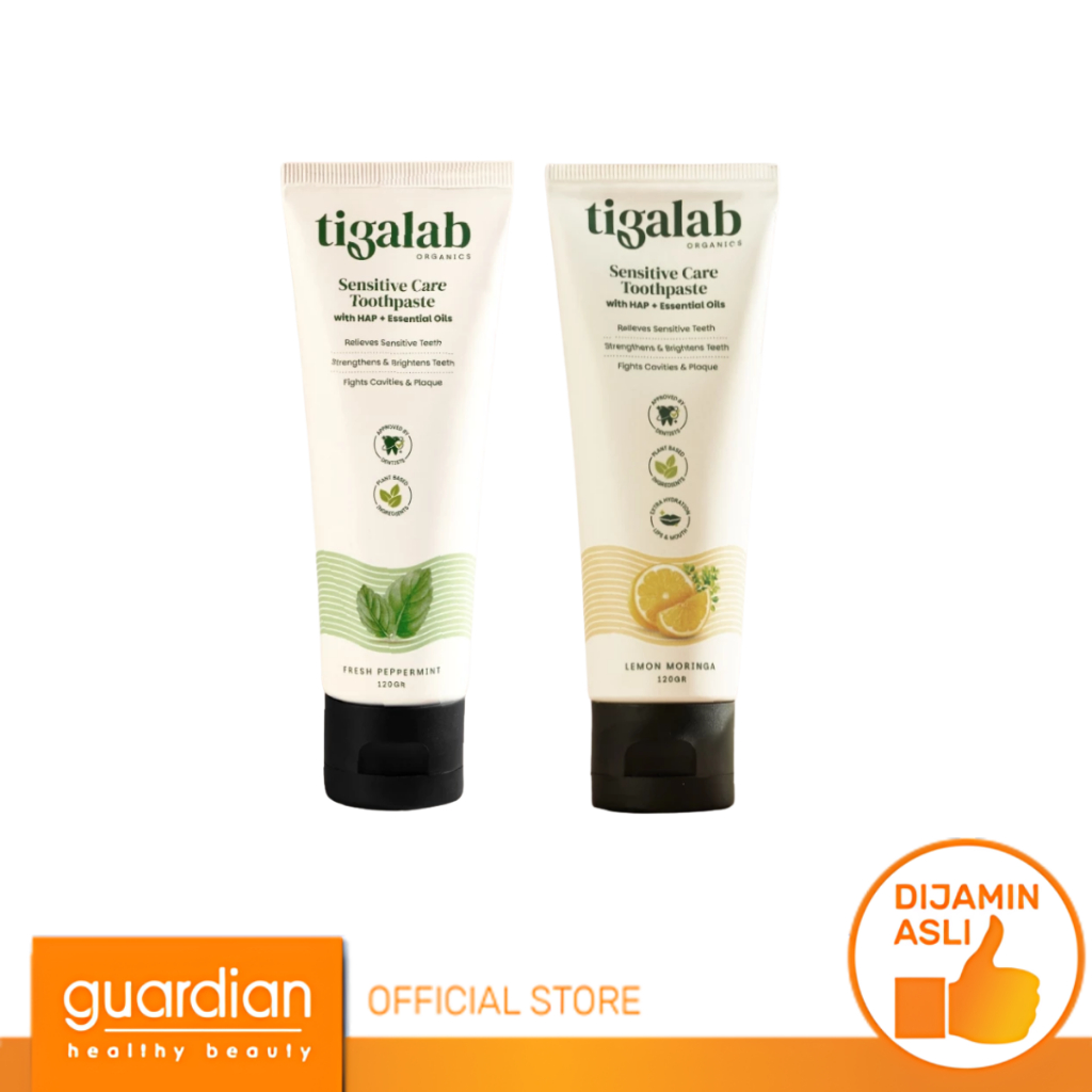 Jual Tigalab Sensitive Care Toothpaste with HAP + Essential Oils 120gr ...