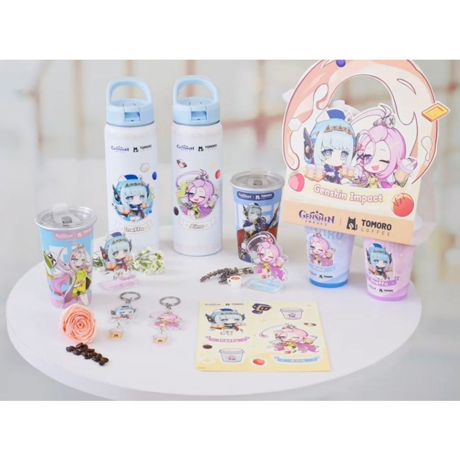 Jual Genshin x Tomoro Coffee Collab Merchandise - Official Merchandise ...