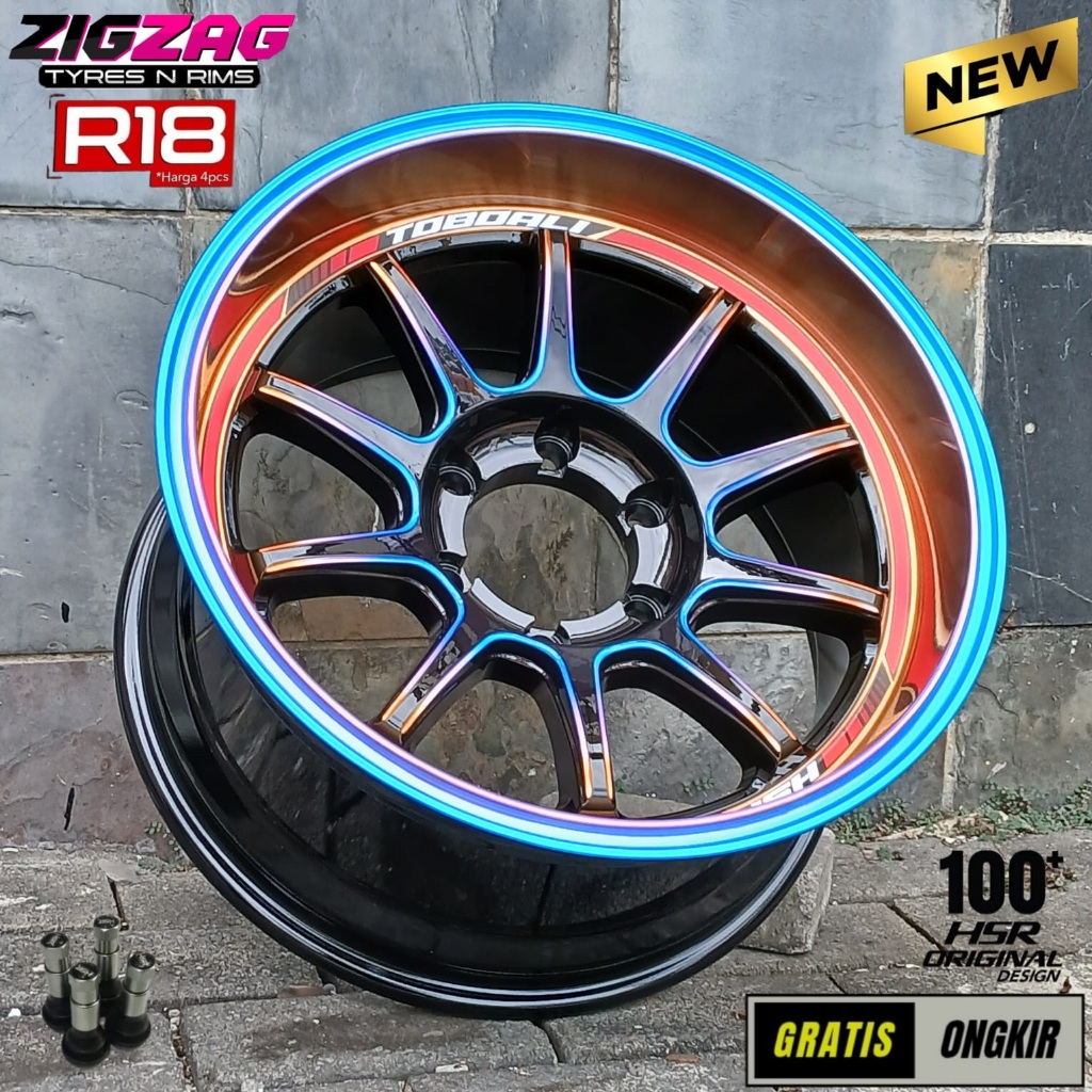 Jual Velg Mobil R18 Pajero Sport Fortuner Dmax Triton Everest Pelek ...