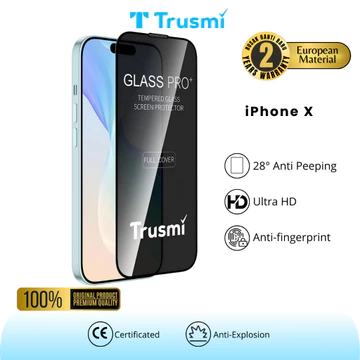 Tempered iPhone 15 3D PRIVACY 1pcs/box